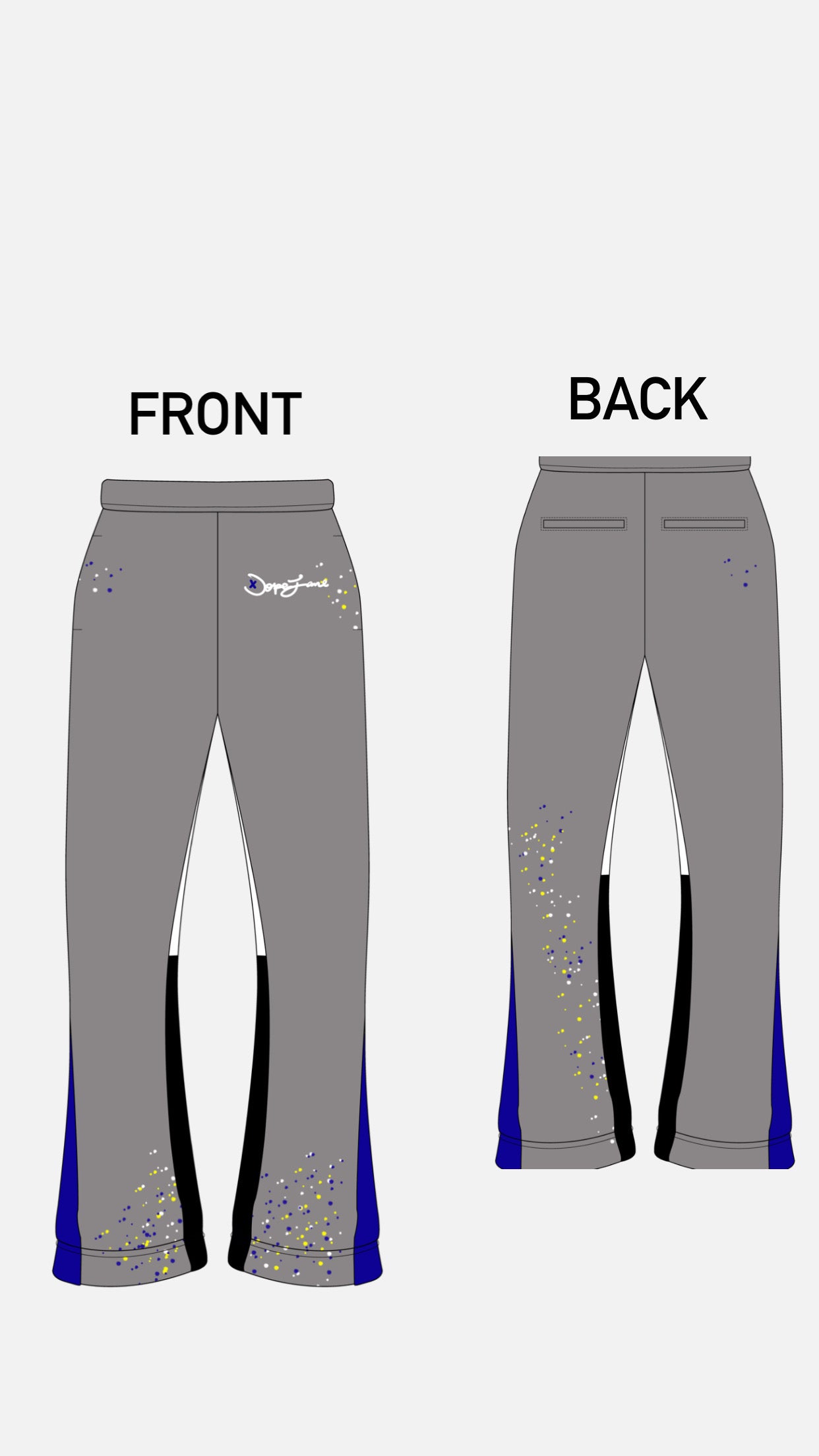 PREORDER FLARED JOGGERS