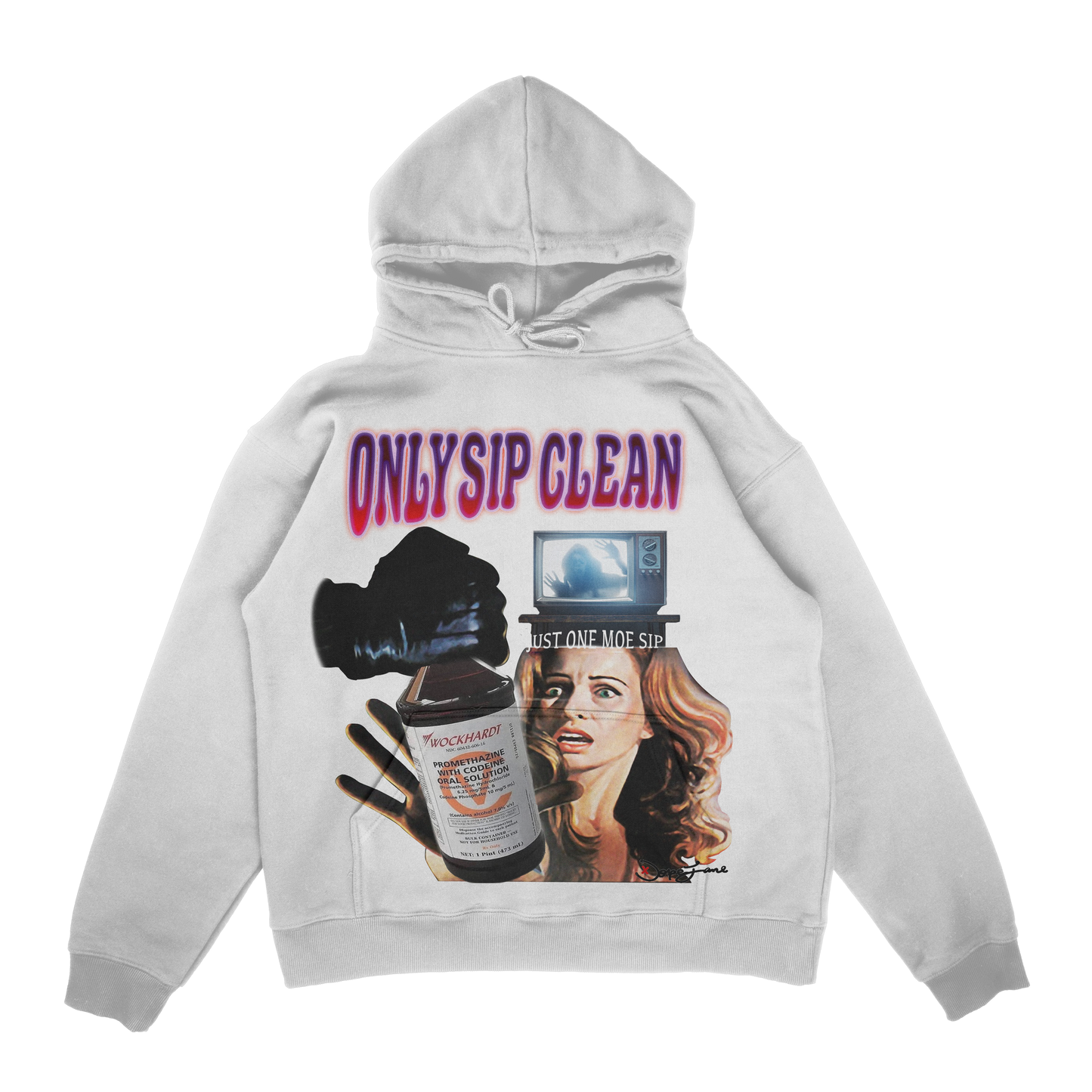 ONLY SIP CLEAN HOODIE